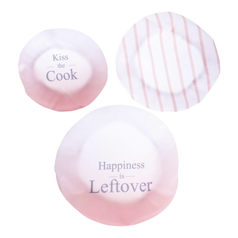 Fabric Bowl Covers Elastic Reusable,Perfect for Home and Outdoor Use,Fits Most Containers - Image 1