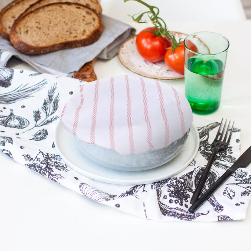 Fabric Bowl Covers Elastic Reusable,Perfect for Home and Outdoor Use,Fits Most Containers - Image 3