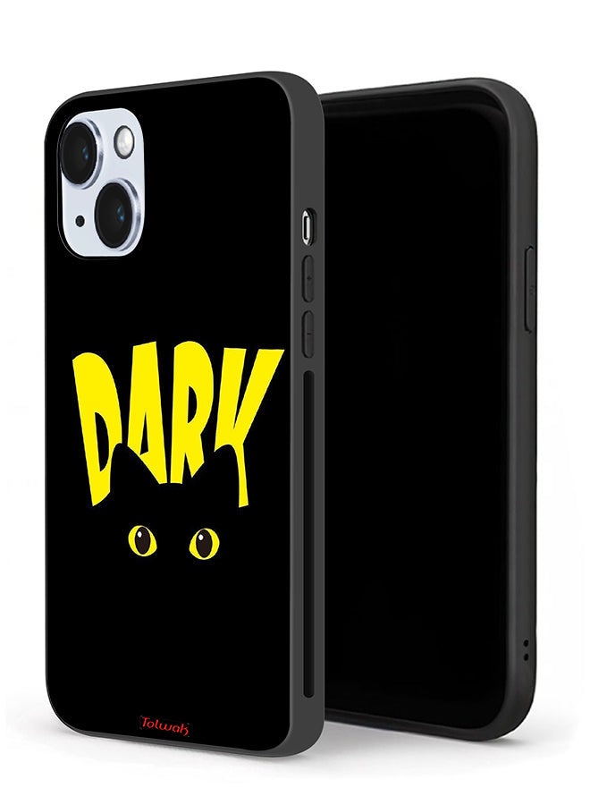 Tolwak Apple iPhone 14 Protective Case Dark Cat - Image 1