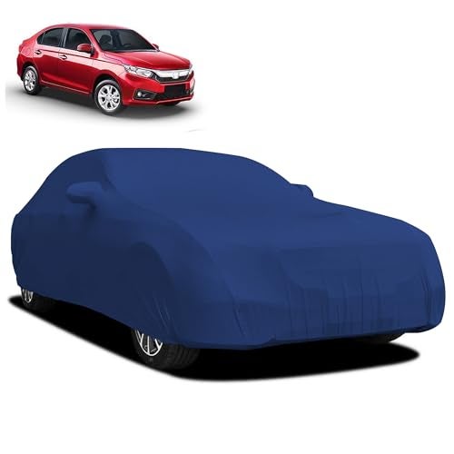 AutoGuys Car Cover Waterproof TU-I for Honda Amaze (New) [Year 2018 Onwards] - Amaze (New) Car Cover Dust & UV Protection Amaze (New) Car Body Cover with Mirror Pocket Soft Cotton Lining - Image 1