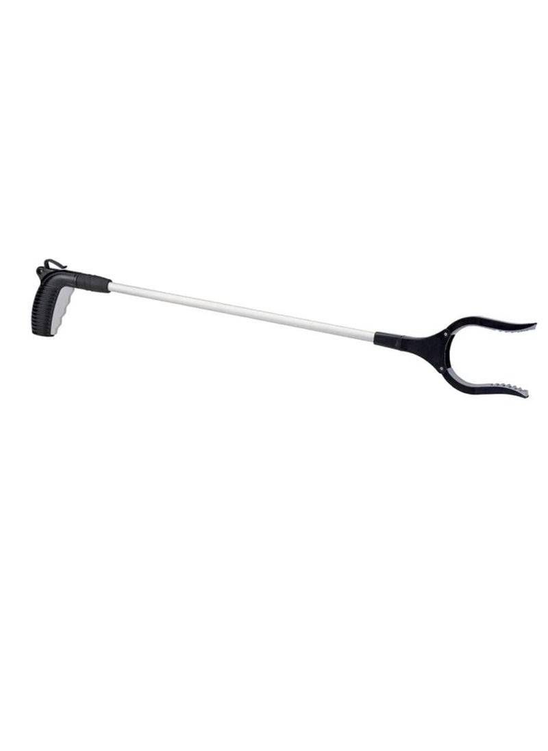RACO - RACO Waste Picker Multi-Purpose Easy Reaching Trash Garbage Pick Up Grabber Reacher Tool Silver - Image 1