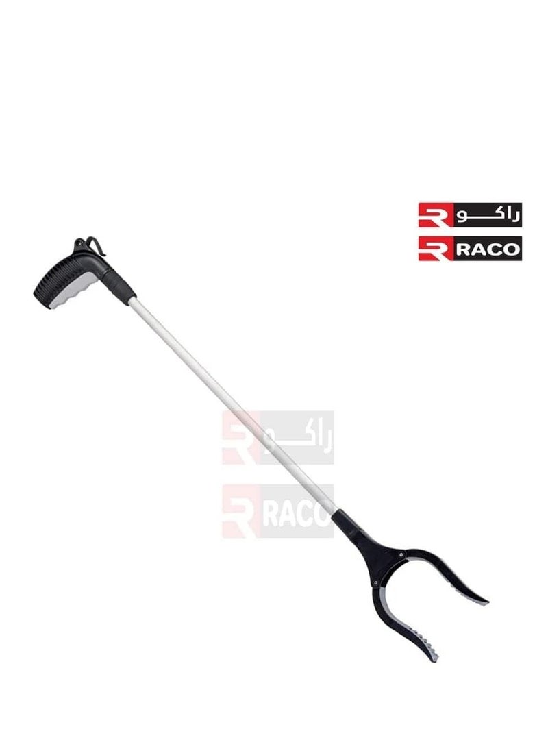 RACO - RACO Waste Picker Multi-Purpose Easy Reaching Trash Garbage Pick Up Grabber Reacher Tool Silver - Image 1