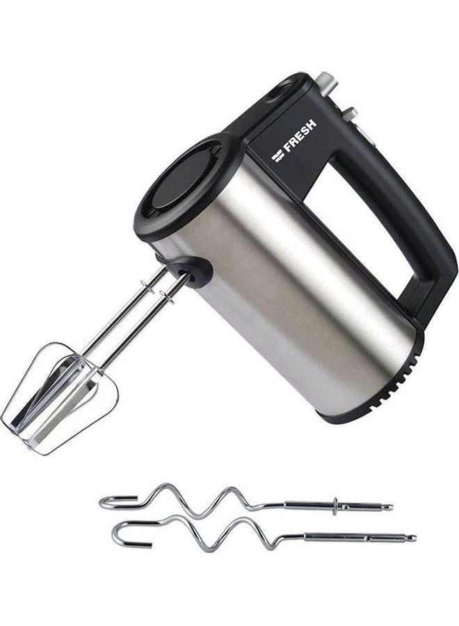 Fresh Hand Mixer 5 Speeds 400 W HM-400 Silver-Black - Image 1