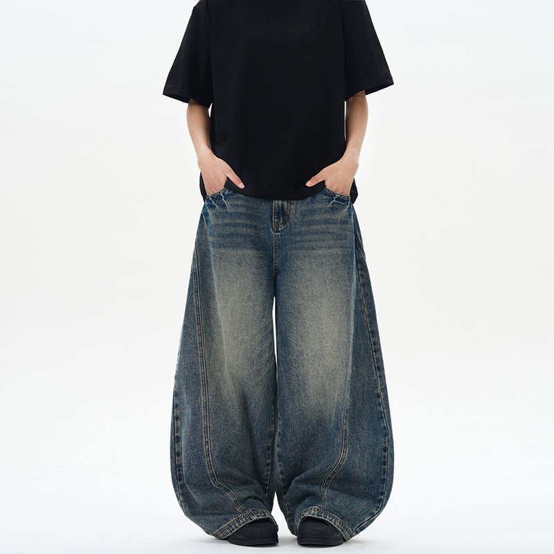 Unisex Casual Daily Denim Jeans - Image 1