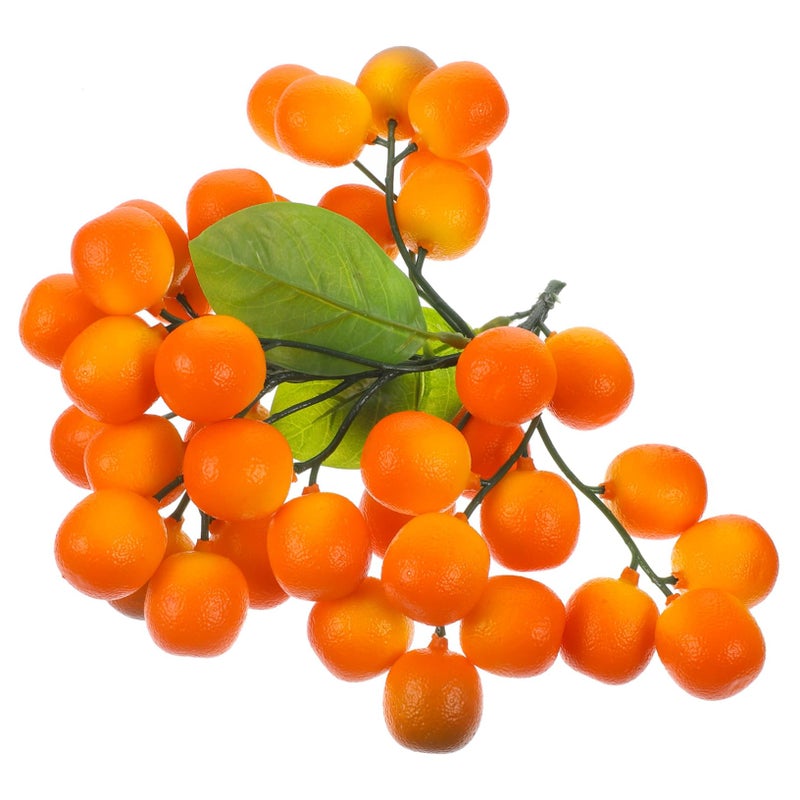 5pcs Artificial Fruit String Decor Realistic Foam Faux Fruit Ornament for Home Shop Photography Props - Image 2
