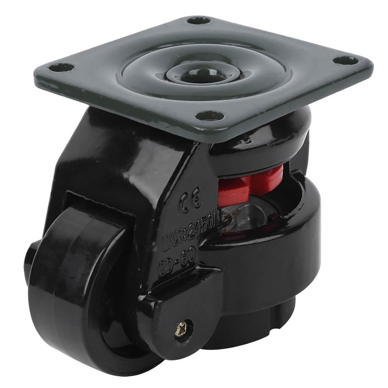 Heavy Duty Industrial Leveling Caster Wheels 4 Inch Adjustable for Moving Equipment - Image 3