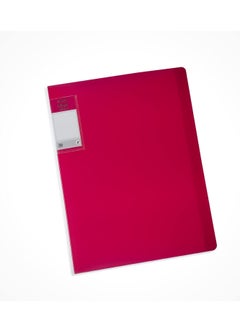 Maxi Maxi Display Book Of 30 Pockets Pink,Presentation Book Clear Pockets  - Image 3