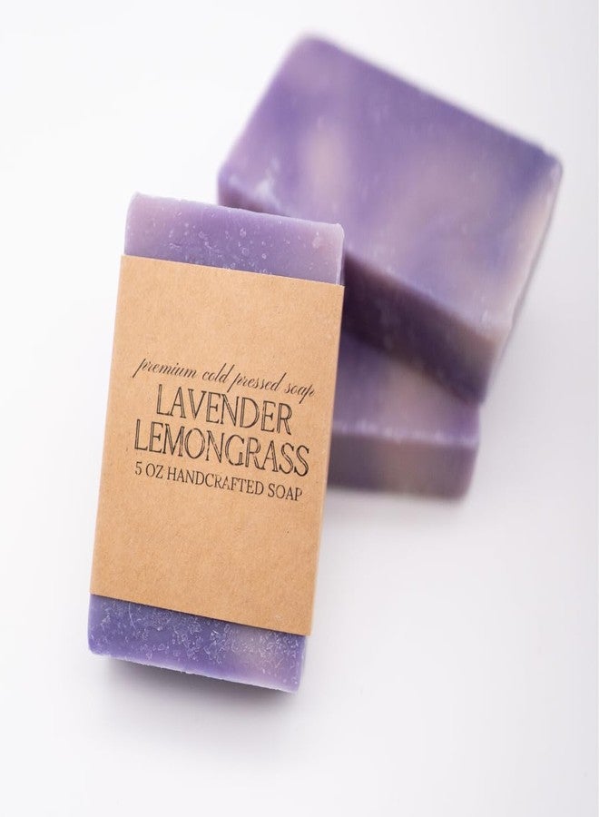 River Birch Lavender Lemongrass Handcrafted, Cold Process 5 oz. Soap Bars 3-pack – Vegan and Cruelty-Free - Image 4