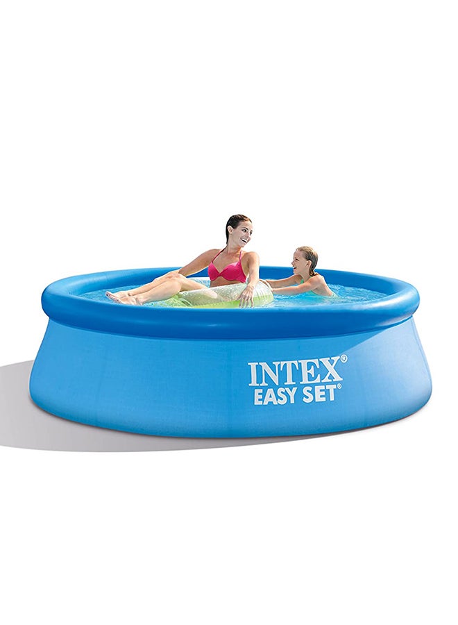 INTEX Lightweight Unique Design Circular Portable Easy Set Vinyl Swimming Pool 305x76cm - Image 2