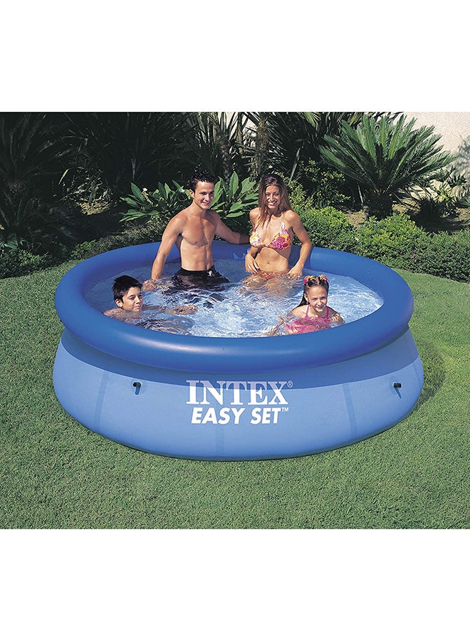 INTEX Lightweight Unique Design Circular Portable Easy Set Vinyl Swimming Pool 305x76cm - Image 5