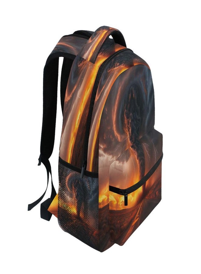 KEEPREAL Lightning Tornado Backpack, Water Resistant Laptop Backpack Travel Casual Daypack - Image 2