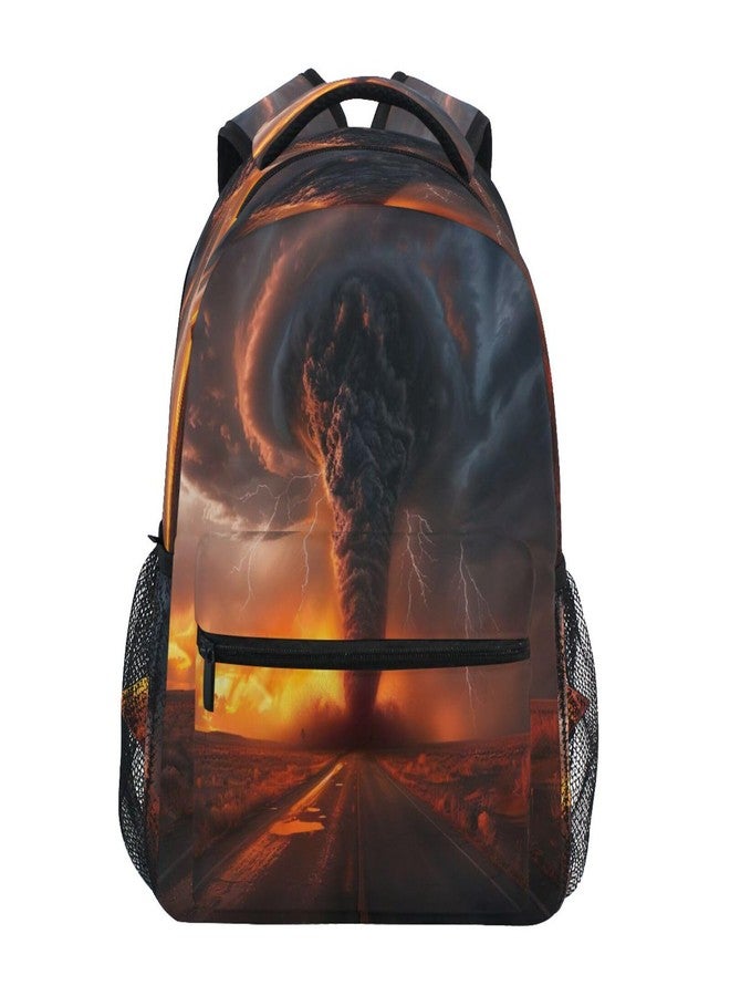 KEEPREAL Lightning Tornado Backpack, Water Resistant Laptop Backpack Travel Casual Daypack - Image 1