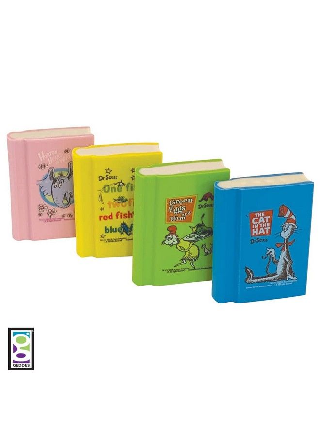 Geddes Raymond Geddes 69689 Dr Seuss Book Erasers For Kids (Pack Of 48) - Image 4