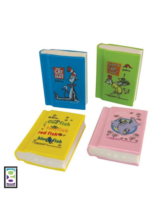 Geddes Raymond Geddes 69689 Dr Seuss Book Erasers For Kids (Pack Of 48) - Image 5