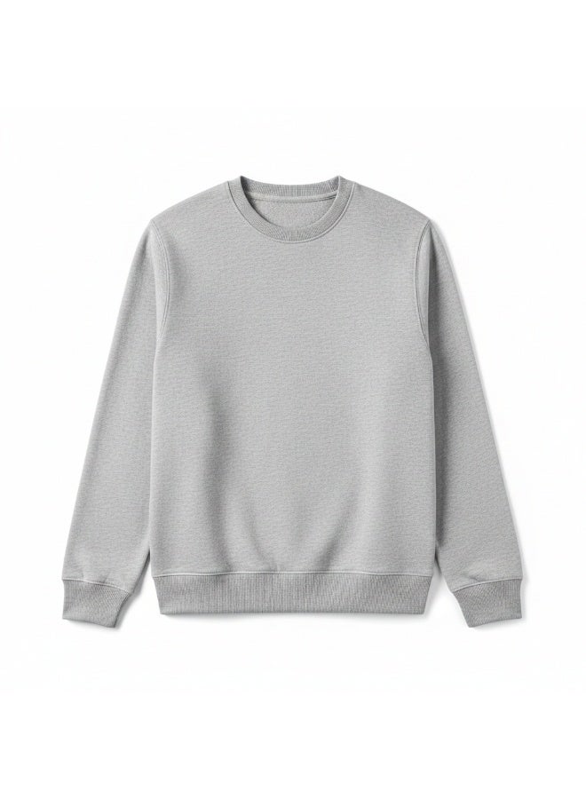 EVERLAST سويت شيرت رجالي بياقة دائرية - سويت شيرت طويل الأكمام غير رسمي | مزيج قطن ناعم - Image 1