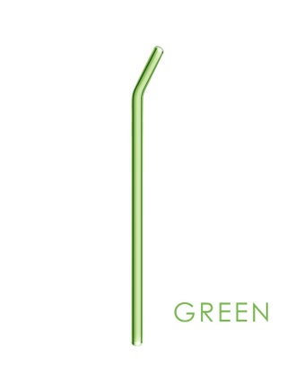 High Borosilicate Color Transparent Glass Straw Carton Set Environmental Protection Heat Resistant Milk Tea Straw Color Transparent Straw-Color:10*200 Green Elbow - pzsku/Z45346C6894EA92E2DD26Z/45/1749606846/04deabaa-3683-40b5-b55b-e0ae719d695c