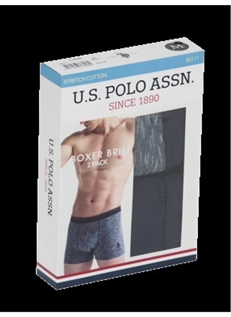 U.S. Polo Assn. 80111 Men's Boxer 2 Pack