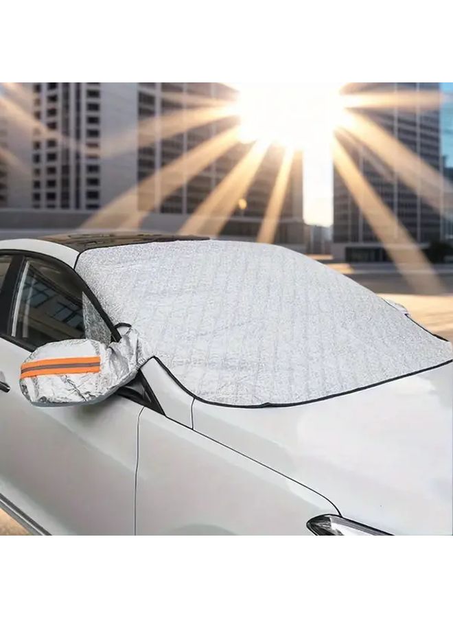 Heavy Duty Full Car Cover Extra Thick For Snow Frost And Sun Protection - Image 3