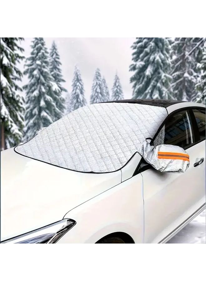 Heavy Duty Full Car Cover Extra Thick For Snow Frost And Sun Protection - Image 1