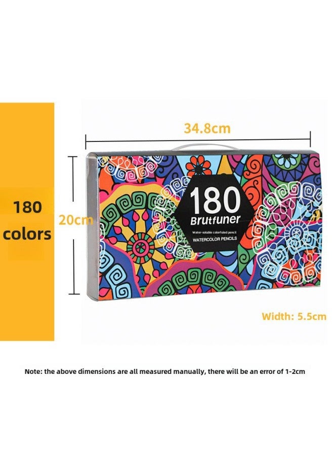Brutfuner This Model 120 Color Color Pencil 180 Color Lead Oily Water Soluble Color Lead Comic Brush Color Pen Graffiti Gift - Image 1