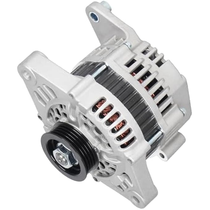 SEHNSUCHT Alternator Replacement New Compatible with Nissan NX 1991-1993, for Nissan Sentra 1991-1994, 12V, 65Amp, CW, S4, IR/IF, Replace for 23100-0E700, 23100-0E705(Only for 1.6L) - Image 1