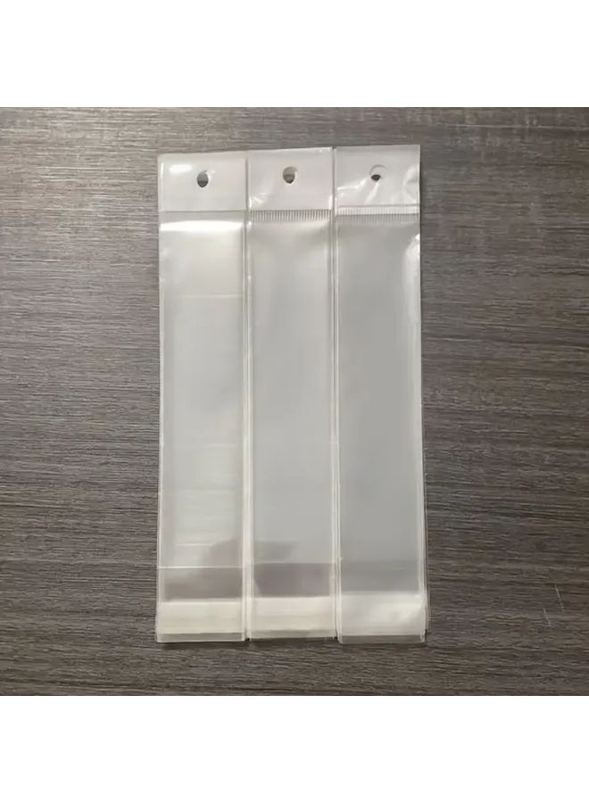 100 Pcs 4x16 Inches Long Strip Resealable OPP Bags For Bread Jewelry Packaging - Image 5