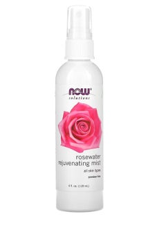 now Solutions Rejuvenating Spray with Rose Water 4 fl oz 118 ml 