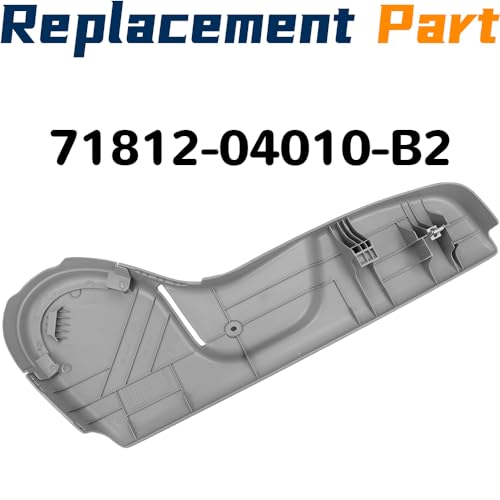Dimeani Driver Seat Trim Panel, Driver Seat Track Cover Compatible with Toyota Tacoma 1995 1996 1997 1998 1999 2000 2001 2002 2003 2004, Seat Track Cover Trim Side Panel Guard Track Cover Accessories - Image 3
