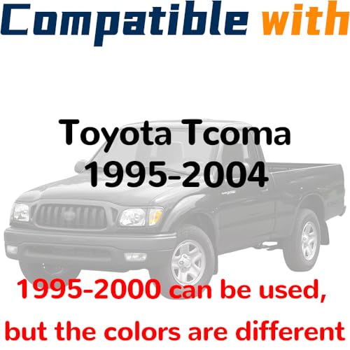 Dimeani Driver Seat Trim Panel, Driver Seat Track Cover Compatible with Toyota Tacoma 1995 1996 1997 1998 1999 2000 2001 2002 2003 2004, Seat Track Cover Trim Side Panel Guard Track Cover Accessories - Image 2