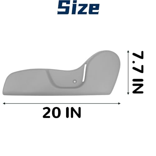 Dimeani Driver Seat Trim Panel, Driver Seat Track Cover Compatible with Toyota Tacoma 1995 1996 1997 1998 1999 2000 2001 2002 2003 2004, Seat Track Cover Trim Side Panel Guard Track Cover Accessories - Image 5