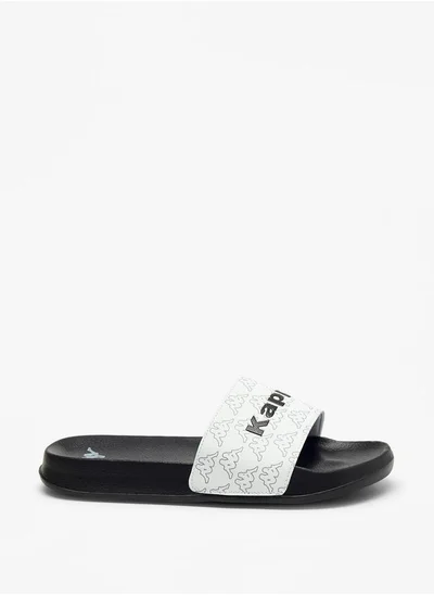 كابا Women's Logo Print Slides