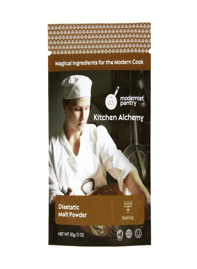Modernist Pantry Diastatic Barley Malt Powder Vegan OU Kosher Certified - 50g/2oz - Image 1