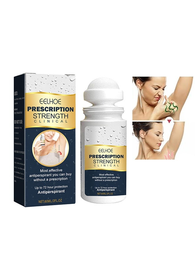 EELHOE Prescription Strength Clinical for  Sweating Comfortable Unflavored Non Sweat Armpit Protection, Comfortable Unflavored, Non Visible. - Image 1
