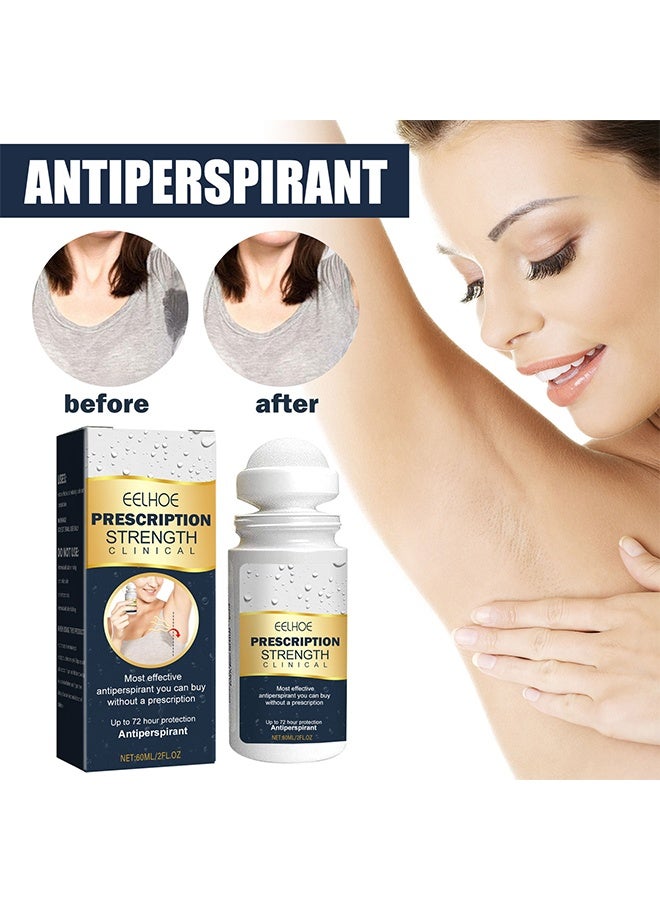 EELHOE Prescription Strength Clinical for  Sweating Comfortable Unflavored Non Sweat Armpit Protection, Comfortable Unflavored, Non Visible. - Image 2