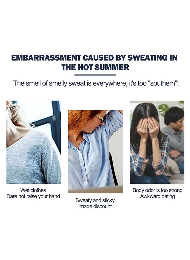 EELHOE Prescription Strength Clinical for  Sweating Comfortable Unflavored Non Sweat Armpit Protection, Comfortable Unflavored, Non Visible. - Image 3