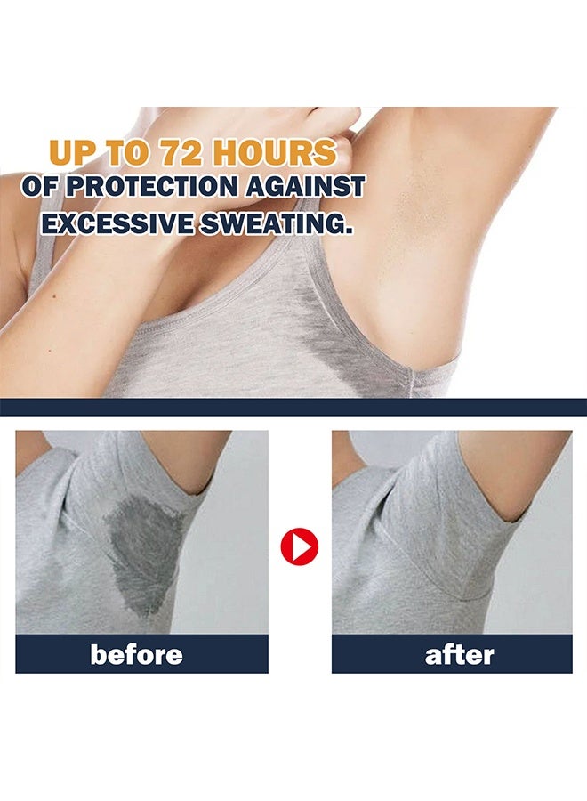 EELHOE Prescription Strength Clinical for  Sweating Comfortable Unflavored Non Sweat Armpit Protection, Comfortable Unflavored, Non Visible. - Image 4