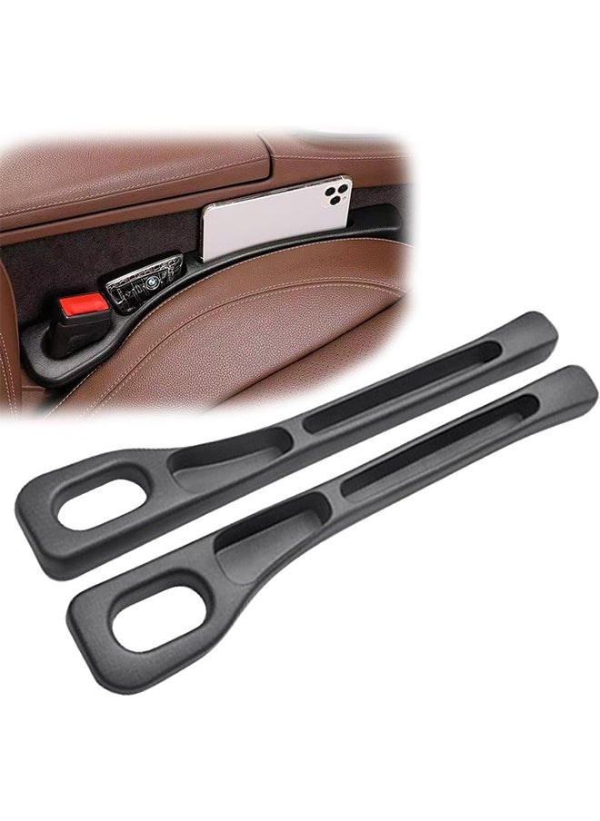 meayul 2PCS Car Seat Gap Filler Organizer, Multifunctional Seat Side Gap Filler for Phones, Keys, Wallets, Car Gap, Side Seat and Console Gap Filler,  Filler Universal Fits Car SUV RV Truck  - Image 1