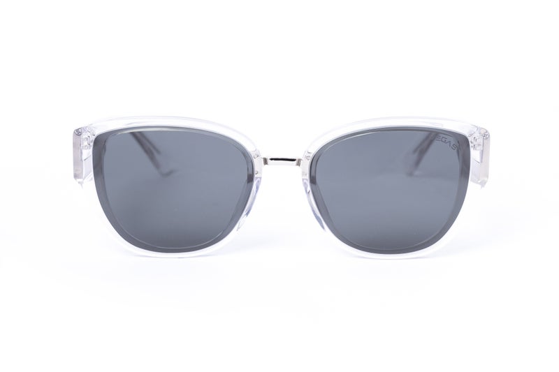 VEGAS Full Rim Cat Eye Women Grey  Sunglasses V6002 C5 - Image 1