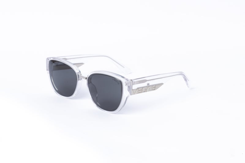 VEGAS Full Rim Cat Eye Women Grey  Sunglasses V6002 C5 - Image 4