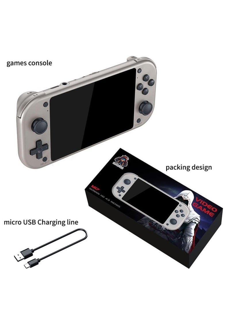 Generic - Handheld Gaming Console, M17 4.3-inch Retro Handheld Pandora Game Console (128GB, 30000 Games) - Image 1