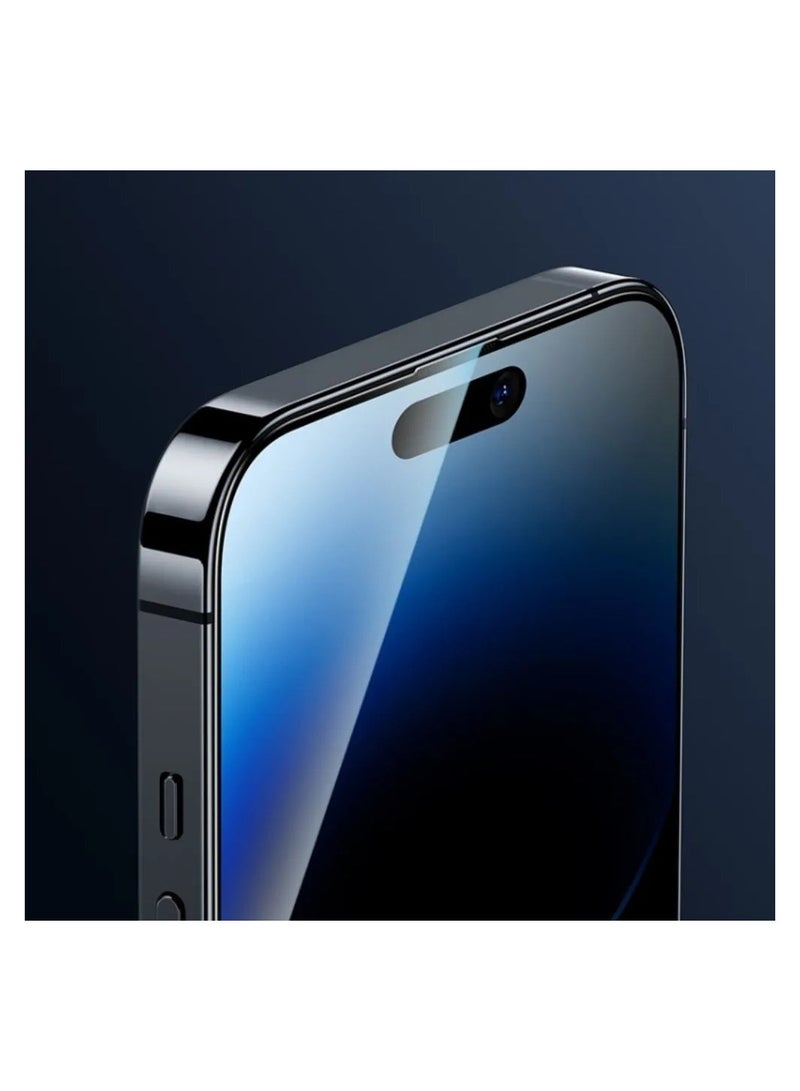 AS2 iPhone 14 Pro tempered glass Clear Screen protector - 6.1 inch  - (5 Pack Set) - Image 3