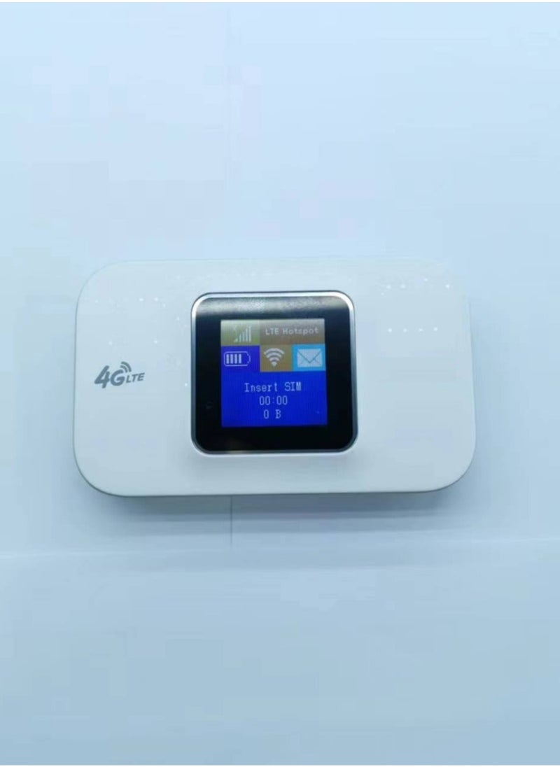 ماركة غير محددة - راوتر واي فاي محمول 4G  ببطارية 3000 مللي أمبير مع شاشة عرض - Image 1