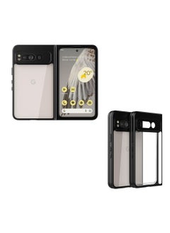2023 Google Pixel Fold Case Slim Shockproof Lightweight Protective Cover Clear Back Anti-Scratch Wireless Charging