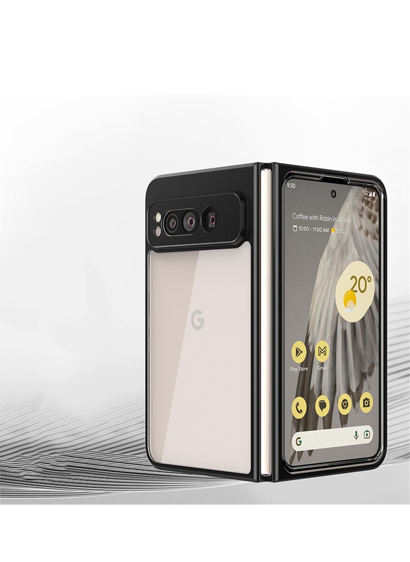 Generic - 2023 Google Pixel Fold Case Slim Shockproof Lightweight Protective Cover Clear Back Anti-Scratch Wireless Charging - Image 1