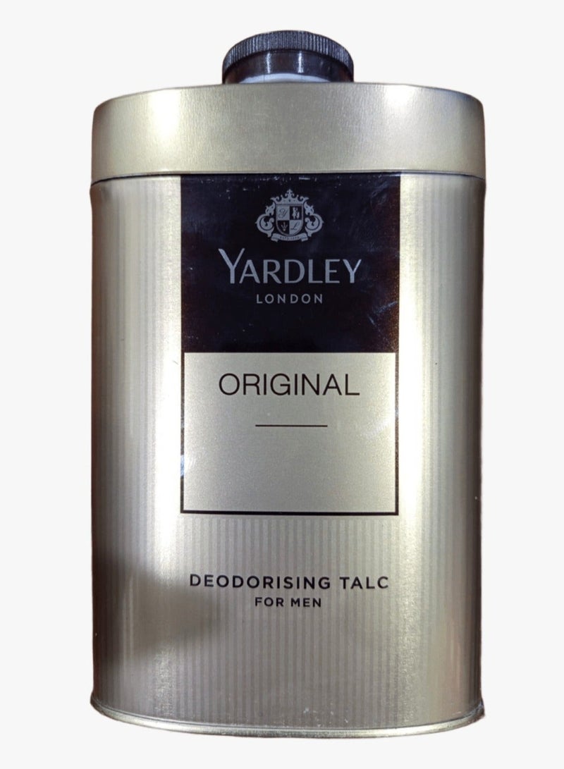 ياردلي بودرة التلك اورجينال المزيلة للروائح للرجال 250 جرام - Image 3