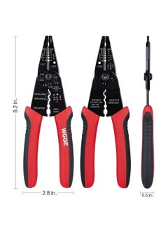 Generic Wgge  Wg-015 Professional 8-Inch Wire Stripper Wire Crimping Tool Wire Cutter Wire Crimper Cable Stripper Wiring Tools And Multi-Function Hand Tool.  - Image 3