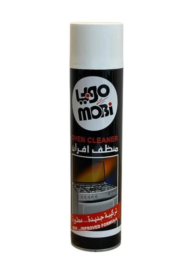 بخاخ منظف الأفران، 300 مل - مزيل شحوم قوي للأفران والشوايات وأسطح الطهي - تركيبة سريعة المفعول