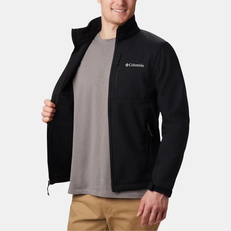 Columbia Grey Men's Ascender Softshell Hiking Jacket for Men | Best Price UAE