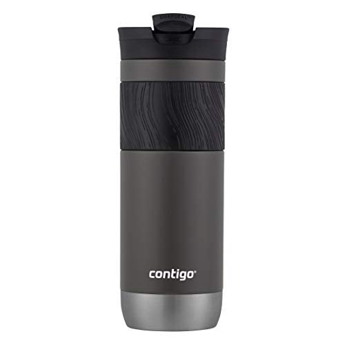 Contigo Byron Vacuum-Insulated Stainless Steel Travel Mug with Leak-Proof Lid, Reusable Coffee Cup or Water Bottle, BPA-Free, 20oz 2-Pack in Sake & Blue Corn Perfect for Hot and Cold Beverages - Image 2