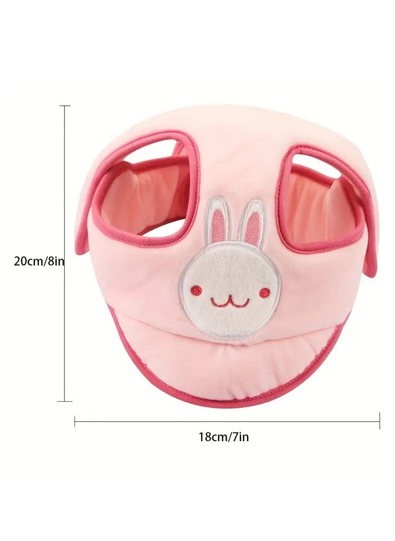 Gonice New Baby Toddler Head Protection Hat Anti-fall Hat Baby Toddler Kids Head Breathable Anti-collision Hat Cartoon Toddler Head Protection Hat  - Image 4